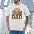 Retro Vintage Baseball Dad Summer Sports Lover Fathers Day Premium Men T-Shirt Retro Vintage Baseball Dad Summer Sports Lover Fathers Day Premium Men T-Shirt