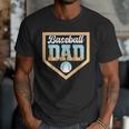 Baseball Dad Ice Cream Drip Home Plate Cool Fathers Day Men T-Shirt Baseball Dad Ice Cream Drip Home Plate Cool Fathers Day Men T-Shirt