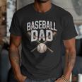 Baseball Dad Sport Father Outfit For Proud Papa Men T-Shirt