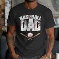 Fathers Day Baseball Dad Men T-Shirt