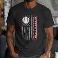 Father's Day USA Flag Patriotic Baseball Dad Men T-Shirt Father's Day USA Flag Patriotic Baseball Dad Men T-Shirt