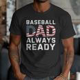 Homerun Baseball Dad Baseball Lovers Father Fathers Day Men T-Shirt Homerun Baseball Dad Baseball Lovers Father Fathers Day Men T-Shirt