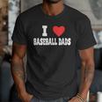 I Love Baseball Dads Awesome Little League Tees Spring Ball Men T-Shirt I Love Baseball Dads Awesome Little League Tees Spring Ball Men T-Shirt