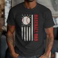 Vintage Baseball DAD American Flag Fathers Day 4th Of July Men T-Shirt Vintage Baseball DAD American Flag Fathers Day 4th Of July Men T-Shirt