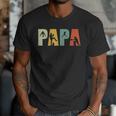 Vintage Baseball Dad Papa Fathers Day Men T-Shirt Vintage Baseball Dad Papa Fathers Day Men T-Shirt