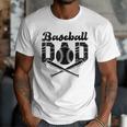 Baseball Dad Happy Fathers Day For Men Wife Daughter Son Men T-Shirt Baseball Dad Happy Fathers Day For Men Wife Daughter Son Men T-Shirt