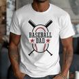 Baseball Dad Happy Fathers Day Wife Daughter Son Game Day Men T-Shirt Baseball Dad Happy Fathers Day Wife Daughter Son Game Day Men T-Shirt