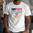 Baseball Dad Ice Cream Drip Father American Flag 4th Of July Men T-Shirt Baseball Dad Ice Cream Drip Father American Flag 4th Of July Men T-Shirt