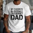 Retro Baseball Dad My Favorite Baseball Player Calls Me Dad Men T-Shirt Retro Baseball Dad My Favorite Baseball Player Calls Me Dad Men T-Shirt