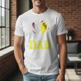 Ball Dad Softball Baseball Dad Fathers Day Premium Men T-Shirt