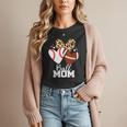 Ball Mom Football Baseball Mom Heart Women T-Shirt Ball Mom Football Baseball Mom Heart Women T-Shirt