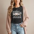 Baseball Mom Caffeine Fueled Game Day Essential Women T-Shirt
