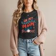 In My Baseball Mom Era Groovy Mom Baseball Mama Mother's Day Women T-Shirt In My Baseball Mom Era Groovy Mom Baseball Mama Mother's Day Women T-Shirt