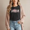Baseball Mom With Pink Bow Women T-Shirt