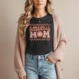 Baseball Mom Baseball Player Mama Women Groovy Women T-Shirt