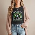 Baseball Mom St Patrick's Day Irish Shamrock Sports Women T-Shirt