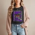 Baseball Mom Traits For Great Mothers Grey And Purple Women T-Shirt