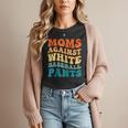 Baseball Moms Against Baseball Pants Groovy Softball Women T-Shirt Baseball Moms Against Baseball Pants Groovy Softball Women T-Shirt