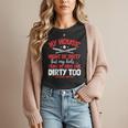 Baseball Moms My Kids Are Dirty Too Women T-Shirt Baseball Moms My Kids Are Dirty Too Women T-Shirt