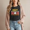 Best Baseball Mom In The World Baseball Women T-Shirt