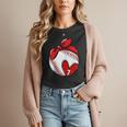 Custom Baseball Mom Number 7 Heart For Mom Mommy Women T-Shirt