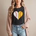 Cute Love Baseball Fast Pitch Softball Heart Baseball Mom Women T-Shirt Cute Love Baseball Fast Pitch Softball Heart Baseball Mom Women T-Shirt