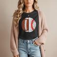 Football Baseball Player Football Baseball Mom Women T-Shirt Football Baseball Player Football Baseball Mom Women T-Shirt