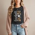 Happy Mother's Day Baseball Mom Leopard Softball Lover Women T-Shirt Happy Mother's Day Baseball Mom Leopard Softball Lover Women T-Shirt