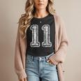 Jersey Number 11 T-Shirt Football Eleven Number Baseball Mom Women T-Shirt