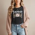 Leopard Baseball Mom Baseball Mama Retro Cute Mother's Day Women T-Shirt Leopard Baseball Mom Baseball Mama Retro Cute Mother's Day Women T-Shirt