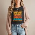 Loud And Proud Baseball Mom Vibrant Colorful Stripe Women T-Shirt