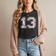 Lucky Number 13 Baseball Mom Baseball Number 13 Lucky 13 Women T-Shirt