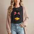 Messy Bun Baseball Mom Turkey Face Matching Thanksgiving Women T-Shirt Messy Bun Baseball Mom Turkey Face Matching Thanksgiving Women T-Shirt