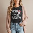 Moms Against White Baseball Pants For a Baseball Mom Women T-Shirt Moms Against White Baseball Pants For a Baseball Mom Women T-Shirt