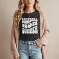 Retro Baseball Mom Summer Groovy Appreciation Women T-Shirt Retro Baseball Mom Summer Groovy Appreciation Women T-Shirt