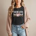Senior Mom Class Of 2024 Baseball Mom Bandana Graduation Women T-Shirt