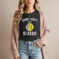 Sorry I Cant It's Season Vintage Softball Baseball Mom Women T-Shirt Sorry I Cant It's Season Vintage Softball Baseball Mom Women T-Shirt