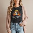 Vintage Retro Sunset Baseball Mom Mother's Day Women T-Shirt