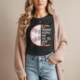 Warning Baseball Mom Will Yell Loudly Women T-Shirt Warning Baseball Mom Will Yell Loudly Women T-Shirt