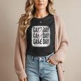 Womens Baseball Mom Leopard Game Day Mother's Day Women T-Shirt