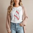 4 Laces 4th Birthday Boy Four Years Baseball Mom T-Shirt Women T-Shirt