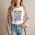 Ball Mom Proud Volleyball Baseball Mom Women T-Shirt Ball Mom Proud Volleyball Baseball Mom Women T-Shirt