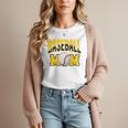 Baseball Mom Sports Mom Yellow Women T-Shirt Baseball Mom Sports Mom Yellow Women T-Shirt
