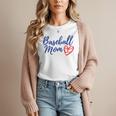 Cute Baseball Mom Heart Matching Mama Mother's Day Women's Women T-Shirt Cute Baseball Mom Heart Matching Mama Mother's Day Women's Women T-Shirt