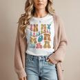 Groovy In My Baseball Mom Era Softball Game Day Women T-Shirt Groovy In My Baseball Mom Era Softball Game Day Women T-Shirt