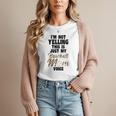 I'm Not Yelling This Is Just My Baseball Mom Voice Baseball Women T-Shirt I'm Not Yelling This Is Just My Baseball Mom Voice Baseball Women T-Shirt