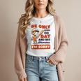 Loves Bat And His Momma Baseball Mom Women T-Shirt Loves Bat And His Momma Baseball Mom Women T-Shirt