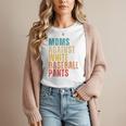 Moms Against Baseball Pants Baseball Mom Retro Women T-Shirt Moms Against Baseball Pants Baseball Mom Retro Women T-Shirt