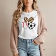 Soccer Baseball Heart Soccer Baseball Mom Women T-Shirt Soccer Baseball Heart Soccer Baseball Mom Women T-Shirt