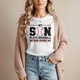 My Son Plays Baseball Nothing Scares Me Baseball Mom Women T-Shirt My Son Plays Baseball Nothing Scares Me Baseball Mom Women T-Shirt